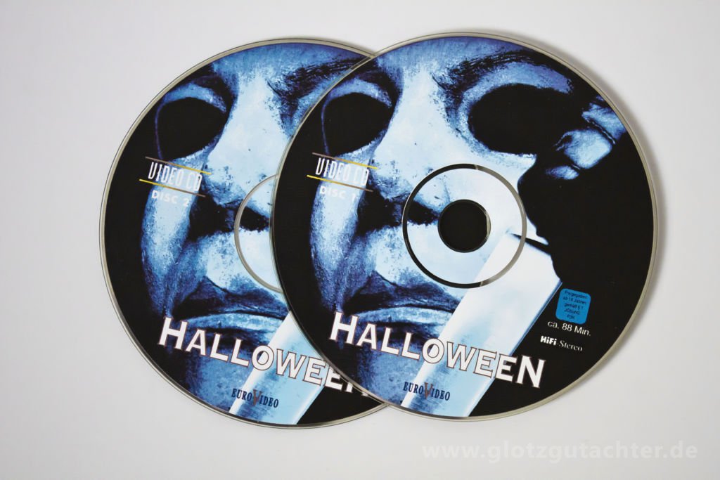 Halloween 6 VCD discs